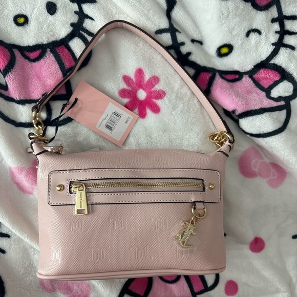 Juicy Couture Handbags - Juicy Pink clay shoulder bag